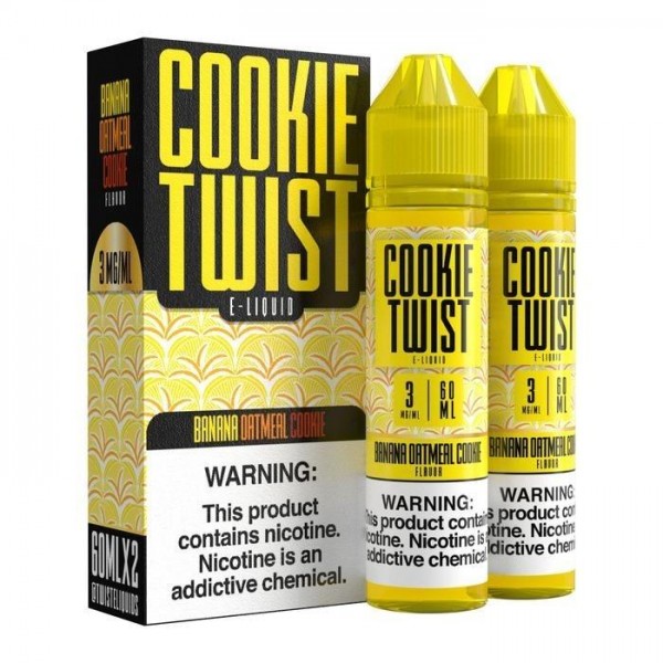 Cookie Twist E-Liquids-Banana Oatmeal Cookie-60ml