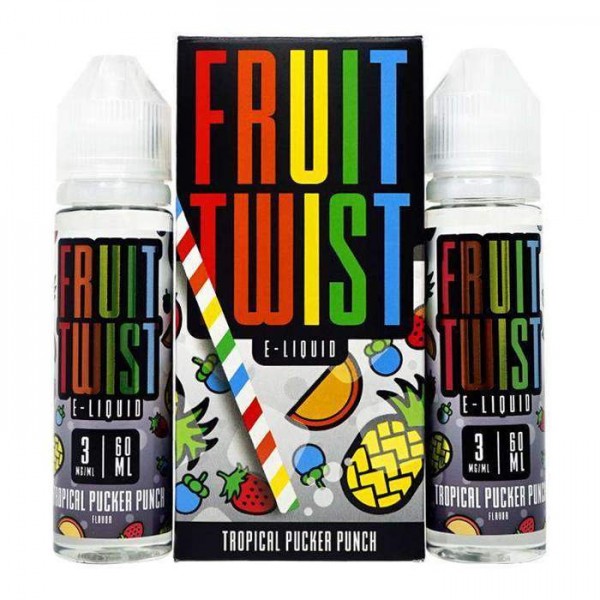 Fruit Twist E-Liquids-Tropical Pucker Punch-60ml