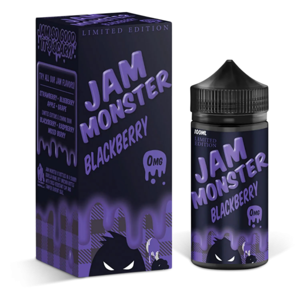 Jam Monster eJuice-Blackberry (Limited Edition)-100ml