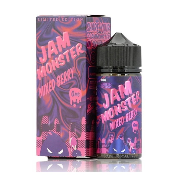 Jam Monster E-Juice - Mixed Berry - 100ml