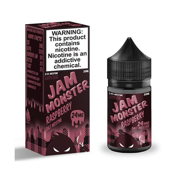 Jam Monster Raspberry Salt Liquid 30ml