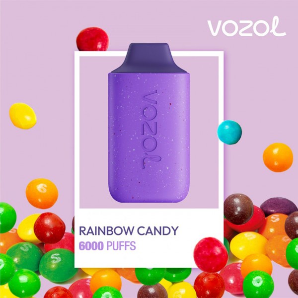 Vozol Star 6000 Disposable Rainbow Candy