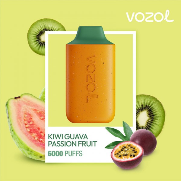 Vozol Star 6000 Disposable Kiwi Guava Passion Fruit