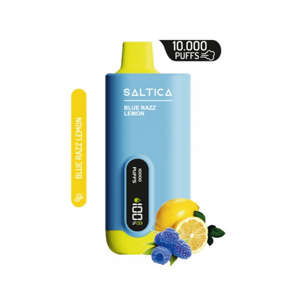 Saltica Digital 10000 Blue Razz Lemon Pod