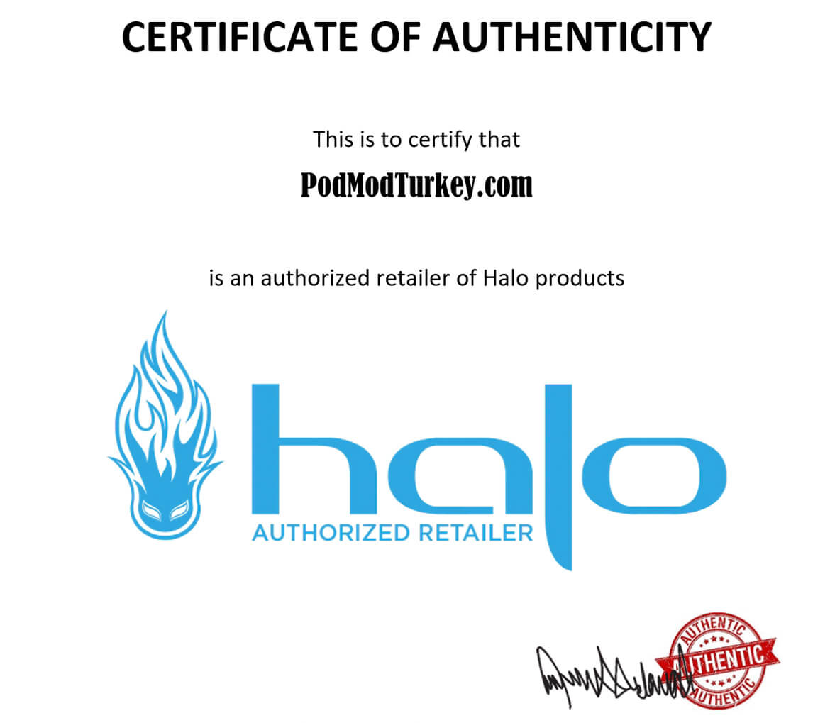 Halo Certificate